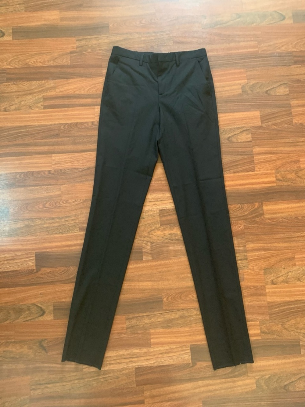 Men’s Size 30-Coach 1941 Black Wool Dress Pants Luxury High End Career RN 132154